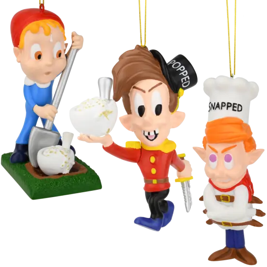Tree Buddees Cereal Killers Ornaments Funny Cereal Mascot Parody 3 Pack {1}
