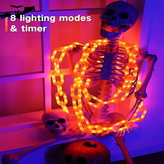 10 Ft Halloween Decorations Battery String Lights {4}