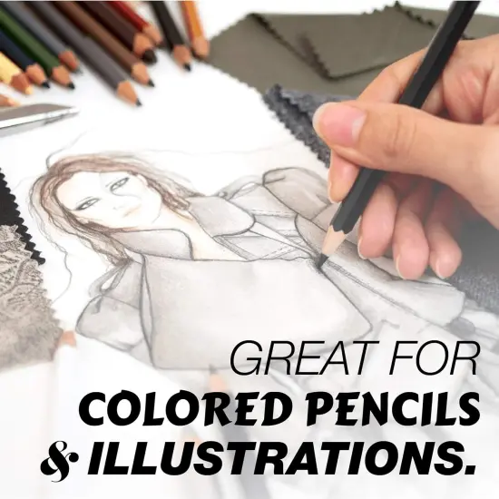 8.5&rdquo; x 11&rdquo; Cardstock Paper &ndash; 67lb Vellum Bristol, 147gsm &ndash; 250 Sheets Premium Lightweight Cardstock with Textured Finish for Printing, Crafts & Invitations {4}