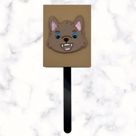 Werewolf Cookie Cutter with Stamp Option {4}