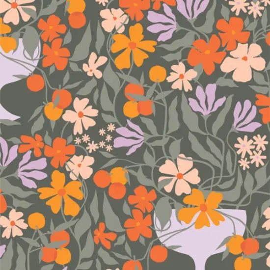 Growing Centerpiece in Forest (tan69900) | Tangerine | AGF Studio | Art Gallery {1}