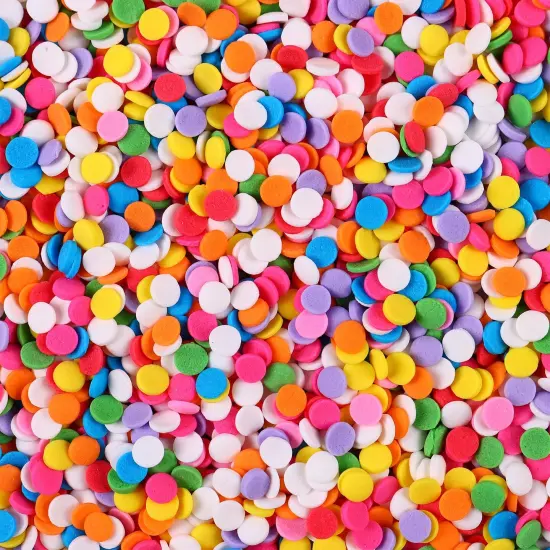 Rainbow Sprinkles for Cake Decorating - Colorful Round {3}