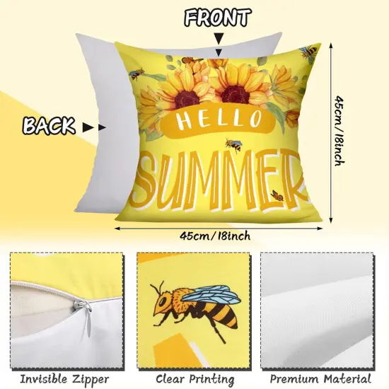 16 Set Seasonal Pillow Covers 18 x 18 Inch Fall {2}