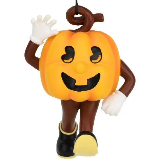 Tree Buddees Retro Pumpkin Halloween Ornament Fun & Cute Vintage Cartoon Jack-o&rsquo;-Lantern D&eacute;cor {4}