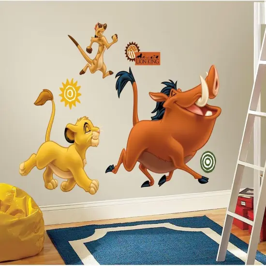 Disney The Lion King Giant Peel and Stick Wall Decals {2}