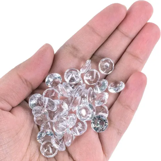 800 COUNT, 4 Carat/8mm Jewels -Diamond Table Confetti Party Toy Decorations for Weddings {3}
