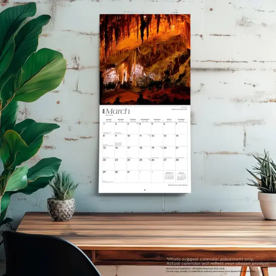 New Mexico Wild & Scenic | 2026 12 x 24 Inch (Hanging) Monthly Square Wall Calendar | Plastic-Free {5}