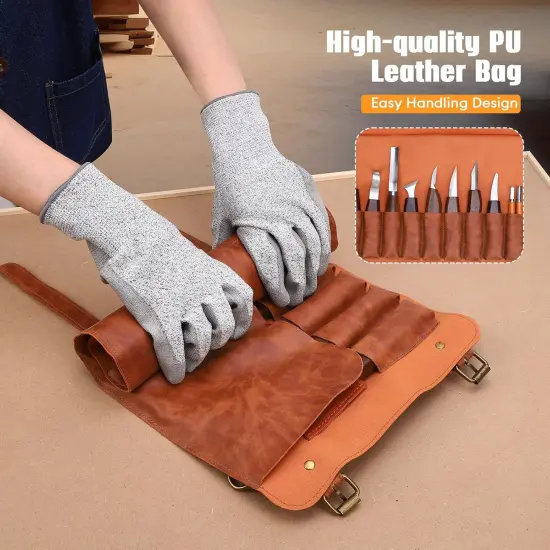 Deluxe Wood Carving Tools {3}