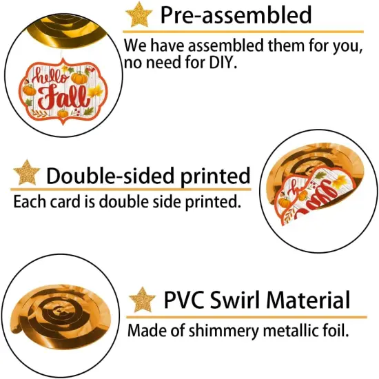 36 Pcs Fall Classroom Decorations {4}