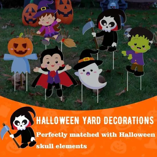 Halloween Yard Signs Cute Halloween Garden Stake {5}