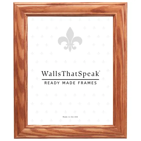 Wiltshire 595 1.25", Honey Oak Picture Frame by wallsthatspeak {1}