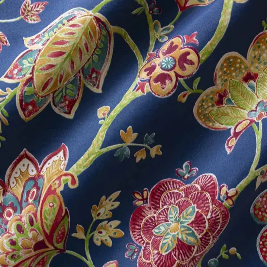 Richloom Solarium KAYSON - Outdoor/Indoor Fabric Navy {3}