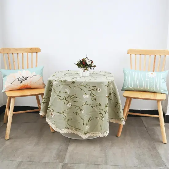 Spring Summer Lumbar Pillow Covers 12x20 Inch Farmhouse Daisy Throw Pillow Cover Sunshine Bloom Decorative Cushion Case for Sofa Couch Home Bed Set of 2 {3}