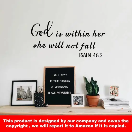 Bible Verse Wall Decals {5}