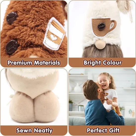 Tomte Gnomes Plush Ornament Set of 2 {3}