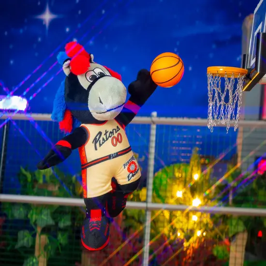 Bleacher Creatures Detroit Pistons Hooper 10" Mascot Plush Figure (City Edition 2024-25) {4}