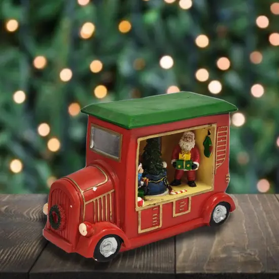 Christmas Car Decoration. Christmas Village {2}