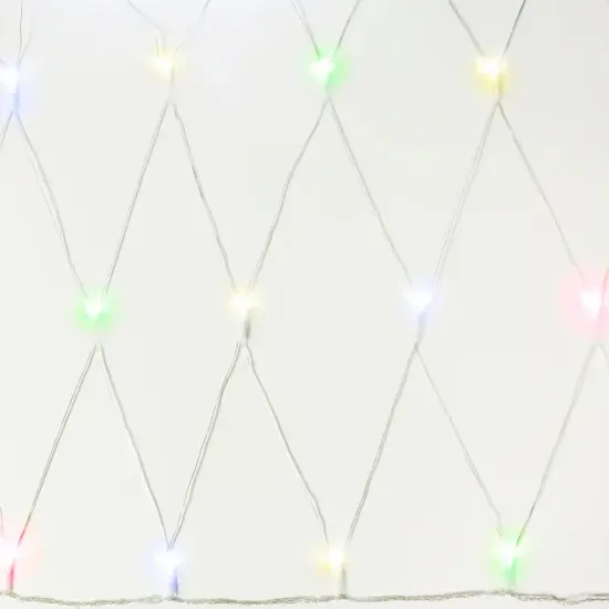 100 LED Net lights Multicolor {4}