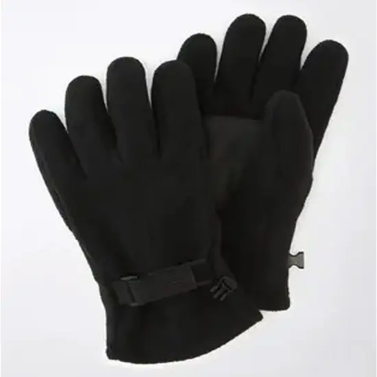 Men's Fleece Gloves Collection Black {1}