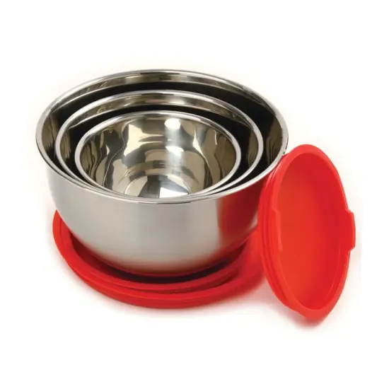 Nesting Stainless Steel Bowls - 6 Piece Set {2}