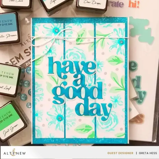 Floral Radiance Layering Stencil Set (4 in 1) {6}