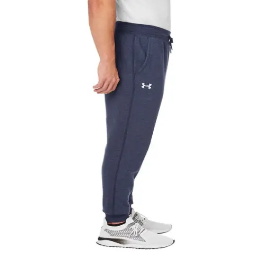 Under Armour&reg; Men's Hustle Fleece Jogger Pant BLACK/ WHT {5}