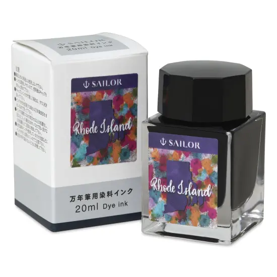 Sailor USA State Ink - Rhode Island, Quahog Purple, 20 ml {1}