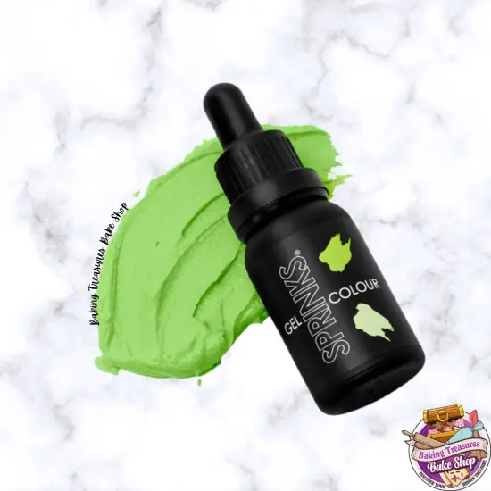 Sprinks Lime Gel Colour - 15ml {1}