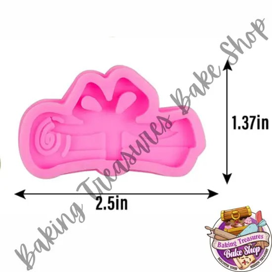 Graduation Diploma Silicone Mold {3}