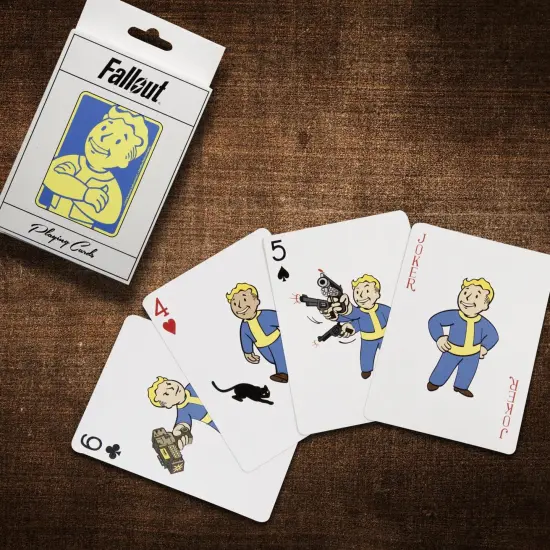 Fallout Vault Boy Playing Cards {6}