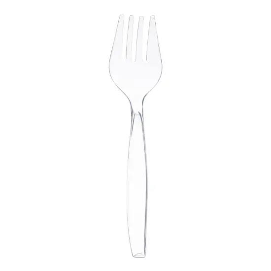 Clear Disposable Plastic Serving Forks (150 Forks) {1}