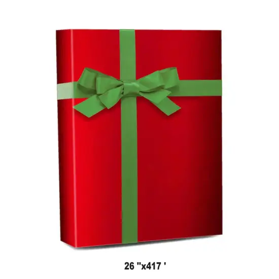 Versatile Premium Solid Color Wrapping Paper 26''&times;417' for Stylish Presentation 57 lbs {1}