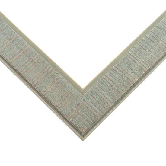 Sculpted Blue Picture Frame - UV Acrylic, Backing Board, Hanging Hardware Included {3}