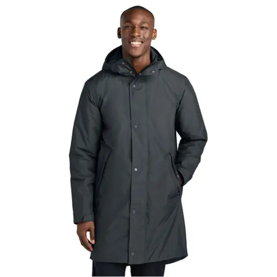 Sport-Tek&reg; Waterproof Insulated Sideline Parka Black {6}