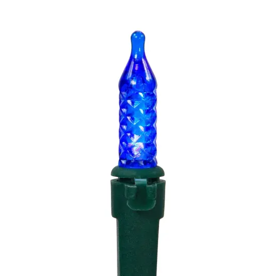 Northlight LED M5 Faceted Christmas Lights - Multicolor- 15.75&rsquo; Green Wire - 50ct {6}