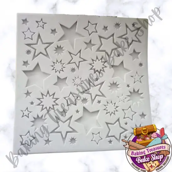 Multi Star Mat Silicone Mold {1}