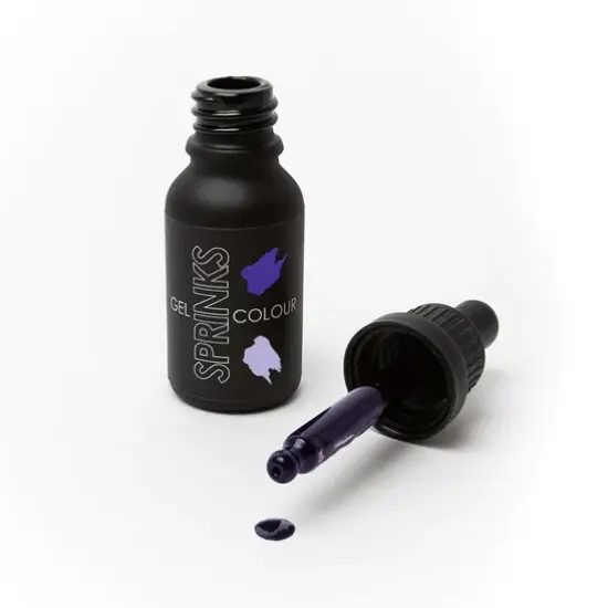 Sprinks Purple Gel Colour - 15ml {3}