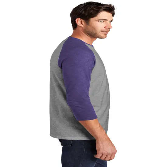 District&reg; Perfect Tri 3/4-Sleeve Raglan Navy Frost/G Frost {6}