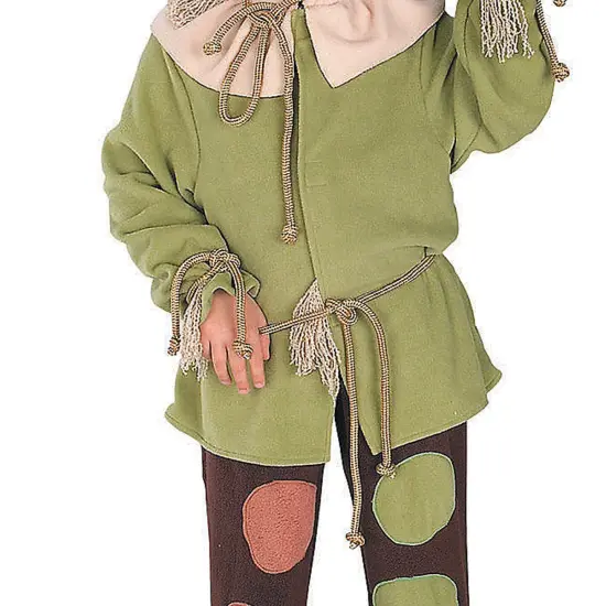 Boy's Scarecrow Costume Perfect for Halloween Fun {4}