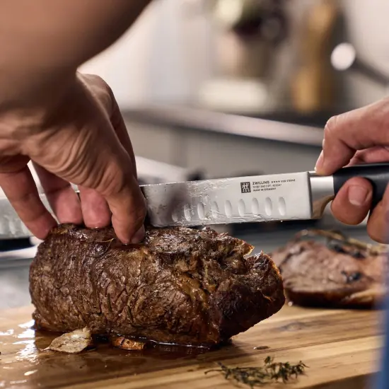 ZWILLING Four Star 10-inch Hollow Edge Slicing Knife {3}