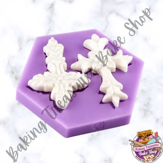 Cross Duo Silicone Mold #2 {2}