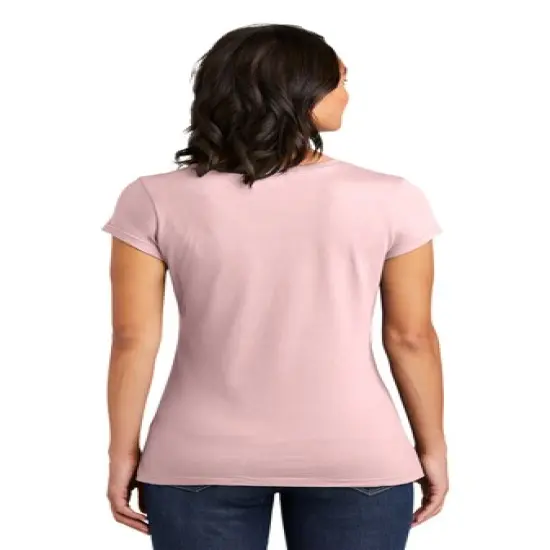 District&reg; Women&rsquo;s Fitted Short Sleeve Crew-Neck Tee Eggplant {5}