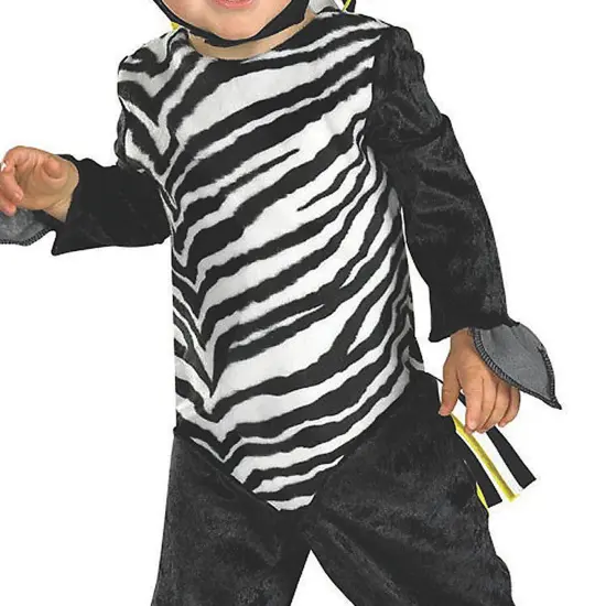 Infant Zebra Costume for Halloween {3}