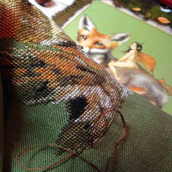 Fox, the Red 108-A049 K Counted Cross Stitch Kit {6}