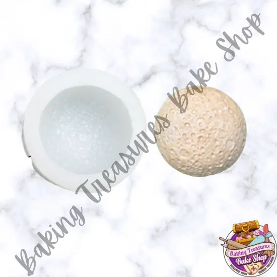 Space Moon or Planet Silicone Mold {1}