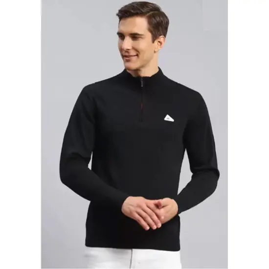 Adidas&reg; Ultimate Textured Quarter Zip Pullover Black {6}