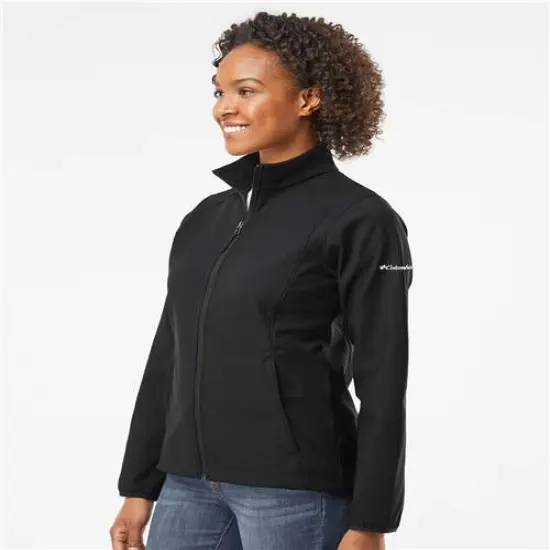 Columbia&reg; Women&rsquo;s Kruser Ridge Soft Shell Jacket Black {4}