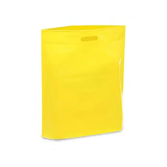 All Purpose Die Cut Handle Bags for 16 x 19 x 3" Yellow {2}