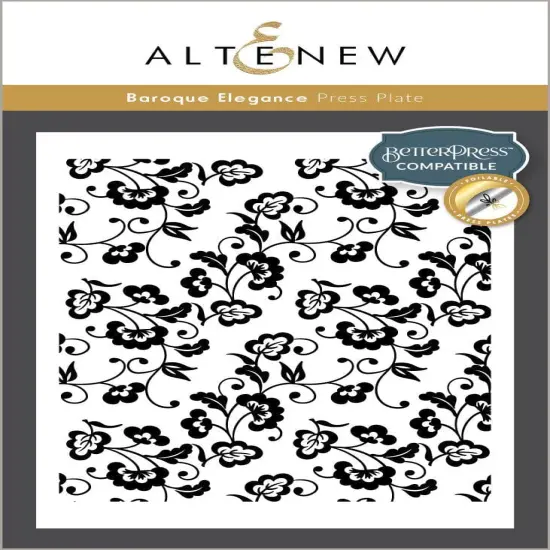 Baroque Elegance Press Plate Set {1}