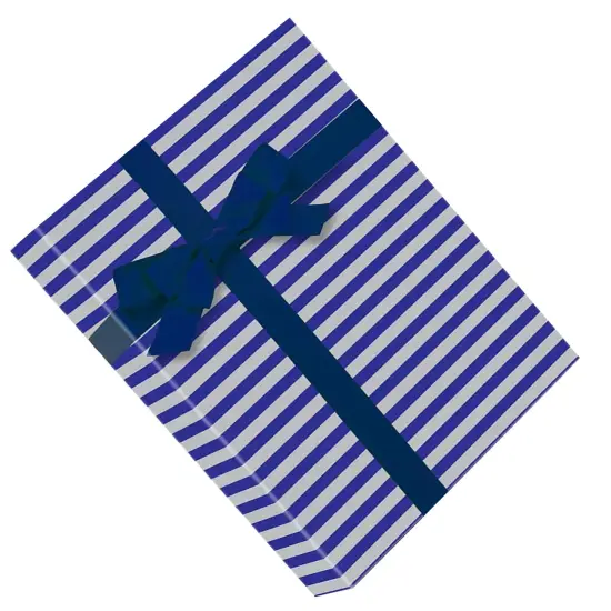 Stylish Striped Gift Wrap 24" x 833" Roll 60 lbs {5}